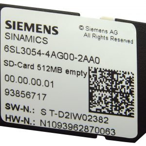 Tarjeta de Memoria SINAMICS SD-CARD 512 MB
