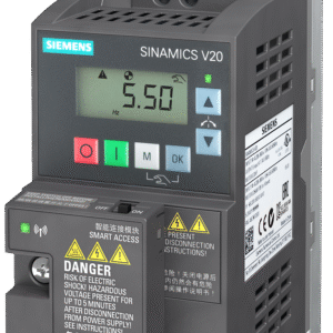 Kit Sinamics V20 potencia 0.37kW 4DI 2DO 2AI 1AO IP20