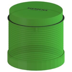 Baliza de columna con LED  luz permanente  VERDE  24VCA/CC