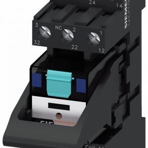 Minirrelé 3 INV 24VDC Zócalo LED Rojo Siemens