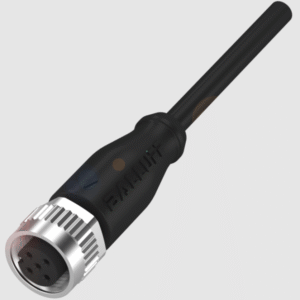Cable para sensores de 5m con conexión M12-A (5 polos) y conductores de 0.34 mm² para salida antivalente. Su cubierta de
