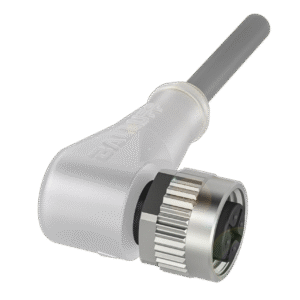 Conector  M 12x1 , codificación A , numero de conductores 3 , cable PVC 10 m.