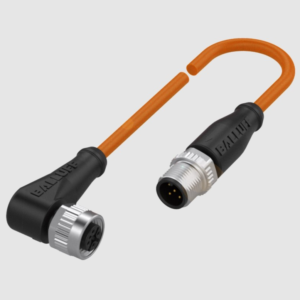 Conector : Conexión 1 M12x1, hembra, acodado, 5 pines, codificación A Conexión 2 M12x1-Macho, recto, 5 pines, codificaci