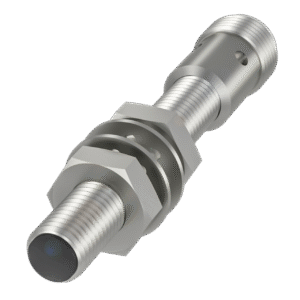 Sensor Inductivo,M8x1 , rango 2 mm, saldia PNP  NO, 700 Hz , dimensionØ 8 x 65 mm. Conector, M12x1, macho, 4 pines.