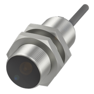 Sensor inductivo de 2 hilos, Dimensiones: Ø 18 x 46 mm, Forma constructiva: M18x1, Montaje: Enrasado, Alcance: 7 mm, Sal