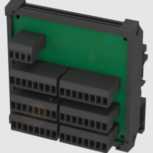 IO-Remoto,   Número de entradas=16,  PNP  tipo 2  Número de salidas=16 (con 350 mA) Material de carcasa PVC (UL94-0)
