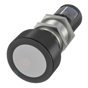 Sensor Ultrasónico,  Alcance Sn 3400 mm  Cilindro,  convertidor recto  Conector  Analógico U/I  0...10 V / 4...20 mA  Al