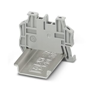 Soporte final de montaje rápido, para carril simétrico NS 35/7,5 o carril simétrico NS 35/15, con posibilidad de marcado