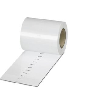 Marcador para bornes, Rollo, blanco, sin rotular, rotulable con: THERMOMARK ROLL 2.0, THERMOMARK ROLL, THERMOMARK ROLL X