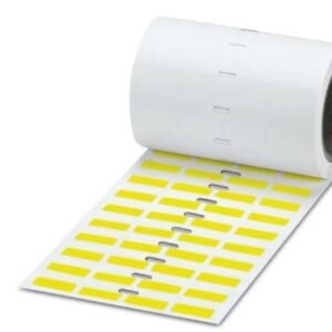Etiqueta, Rollo, amarillo, sin rotular, rotulable con: THERMOMARK ROLLMASTER 300/600, THERMOMARK X1.2, THERMOMARK ROLL X