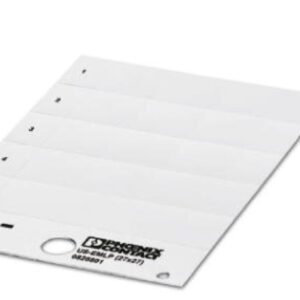 Rótulo de plástico, Tarjeta, blanco, sin rotular, rotulable con: THERMOMARK PRIME, THERMOMARK CARD, BLUEMARK ID, BLUEMAR