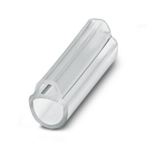Soporte para señalización de conductores, transparente, sin rotular, clase de montaje: prolongar, rango de diámetro de c