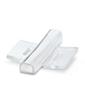 Soporte para señalización de cables, transparente, sin rotular, Longitudinal, clase de montaje: introducir, diámetro de