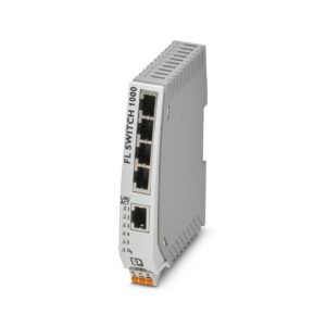 Switch Ethernet estrecho, cinco puertos RJ45 con 10/100 Mbit/s en todos los puertos, detección automática de la velocida