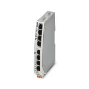 Switch Ethernet estrecho, ocho puertos RJ45 con 10/100 Mbit/s en todos los puertos, detección automática de la velocidad