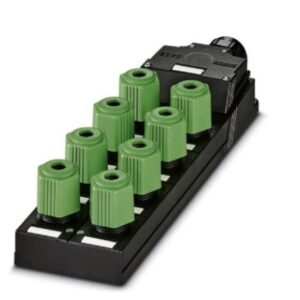 Caja de sensores/actuadores,  aplicación: Estándar,  tipo de conexión: QUICKON,  0,34 mm² ... 0,75 mm²,  número de puest