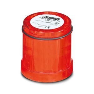 Elemento luminoso permanente LED, 24 V AC/DC, rojo