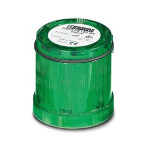 Elemento luminoso permanente LED, 24 V AC/DC, verde