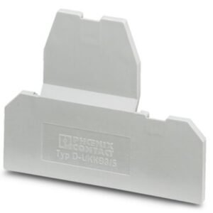 Tapa final, longitud: 67,2 mm, anchura: 2,5 mm, altura: 52 mm, color: gris