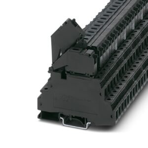 Borne de carril para fusible, tipo de fusible: Vidrio/cerámica/..., número de polos: 1, tipo de conexión: Conexión por t