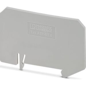 Placa separadora, longitud: 73,5 mm, anchura: 2 mm, altura: 47,2 mm, color: gris