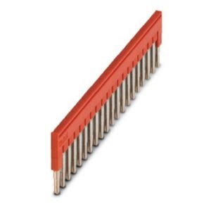 Puente enchufable, paso: 5,2 mm, número de polos: 20, color: rojo