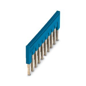 Puente enchufable, paso: 6,2 mm, anchura: 60,3 mm, número de polos: 10, color: azul