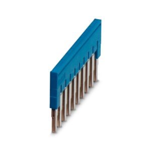 Puente enchufable, paso: 5,2 mm, número de polos: 10, color: azul