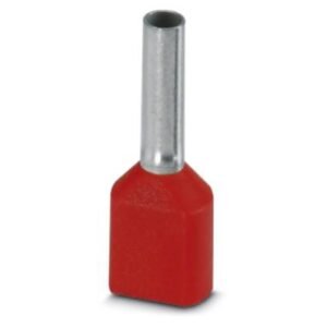 Puntera, longitud del manguito: 8 mm, longitud: 15 mm, color: rojo