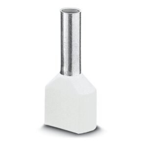 Puntera, longitud del manguito: 8 mm, longitud: 15 mm, color: blanco