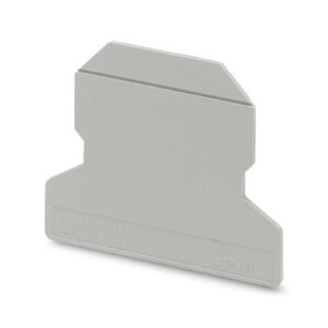 Placa separadora, longitud: 56mm, anchura: 3mm, altura: 45.7mm, color: gris oscuro