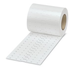 Marcador de cables, Rollo, blanco, sin rotular, rotulable con: THERMOMARK ROLL, THERMOMARK ROLL X1, THERMOMARK ROLLMASTE