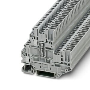 Borne de doble piso, tipo de conexión: Conexión por tornillo / conexión enchufable, sección: 0,14 mm² - 4 mm², AWG: 26 -