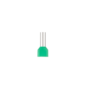 Puntera tubular preaislada de 2x6mm. largo 14mm.