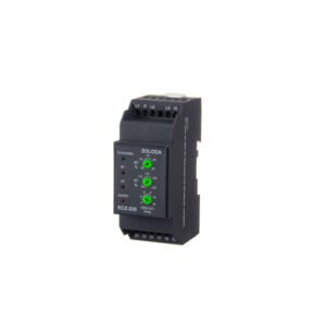 Relé Control ZOLODA Protección Sub/Sobre tensión 220V 1FASE ó 3FASES con neutro. Pérdida Fase/Sec/asimetría.
