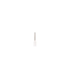 Puntera tubular preaislada de 1x0. 5mm. largo 10mm.