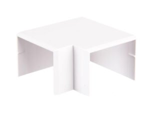 Curva plana para cablecanal 40x30mm. color blanco