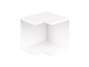 Esquinero exterior para cablecanal 40x30mm. color blanco