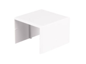 Unión recta para cablecanal 40x30mm. color blanco