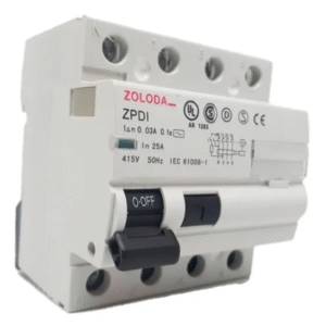 Interruptor diferencial tetrapolar 63A (30 mA) Inc=10000A