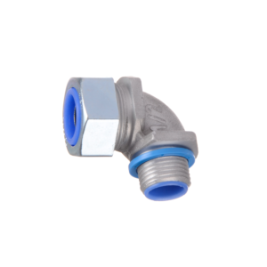 Conector 90º macho de 3/8 Rosca BSP