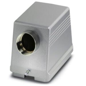 Carcasa aérea HEAVYCON B 48, para brida longitudinal, altura 96 mm, con tubuladura 1x M40, salida de cables lateral