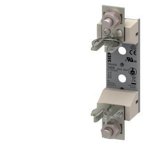 Base portafusible NH, 1 polo, 160A, 690V (1000V), T000/00