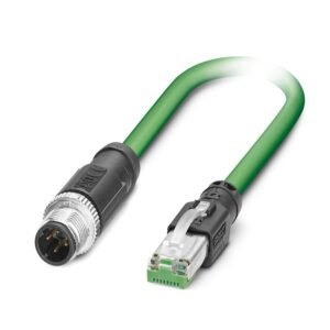 Cable de red, PROFINET CAT5 (100 MBit/s), EtherCAT® CAT5 (100 MBit/s), 4-polos, PVC/PVC , cable: 10 m.