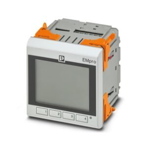 Medidor de energía multifuncional con interfaz Modbus/TCP y PROFINET integrada para medir parámetros eléctricos en insta