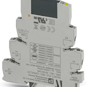 PLC-INTERFACE compuesto de borne de base PLC-BSC.../21 con conexión por tornillo y relé de estado sólido en miniatura en