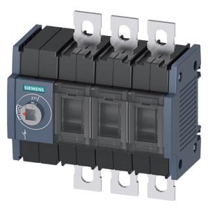Seccionador rotativo s/portafusibles, In:80A, Tamaño 2, 3 polos