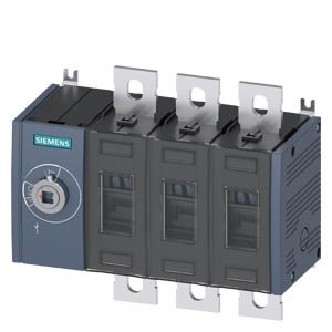 Seccionador rotativo s/portafusibles, In:250A, Tamaño 3, 3 polos