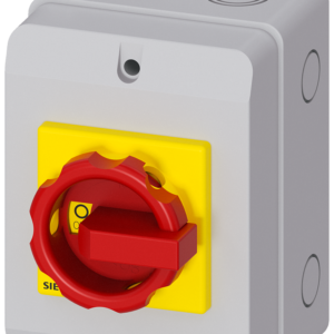 Seccionador Corte EMERGENCIA en Caja Plástica IP65, In:32A, 3 polos