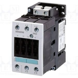 Contactor tripolar In:50A / 400V 50Hz, 22kW, S2, bob.24VDC